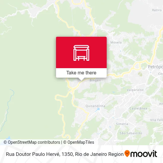 Rua Doutor Paulo Hervé, 1350 map