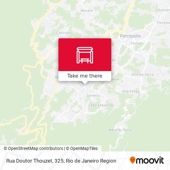 Rua Doutor Thouzet, 325 map