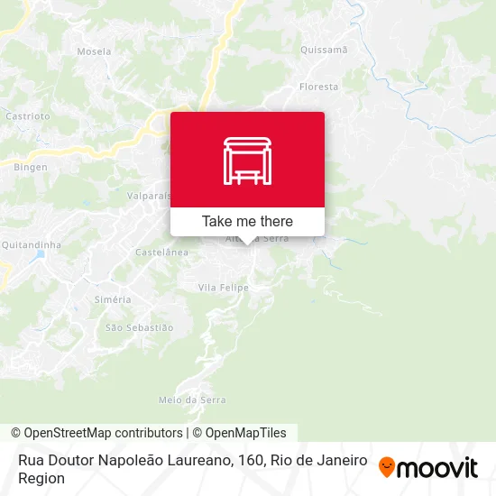 Rua Doutor Napoleão Laureano, 160 map