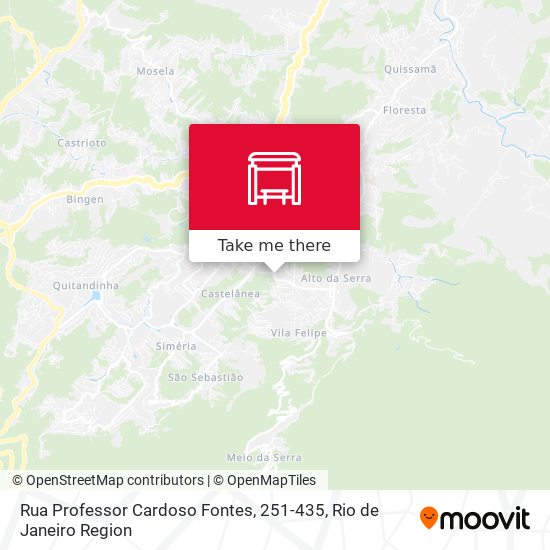 Rua Professor Cardoso Fontes, 251-435 map