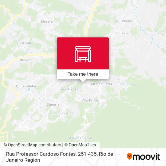 Rua Professor Cardoso Fontes, 251-435 map