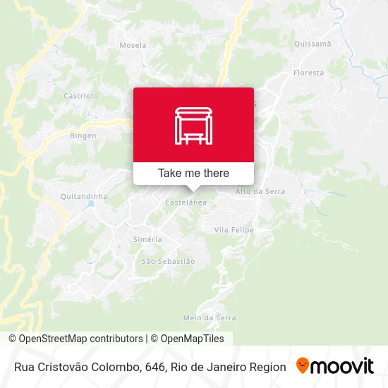 Rua Cristovão Colombo, 646 map