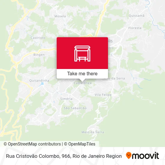 Rua Cristovão Colombo, 966 map