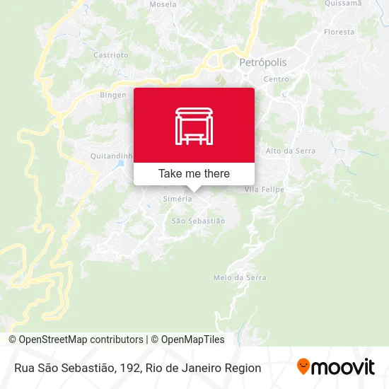 Rua São Sebastião, 192 map