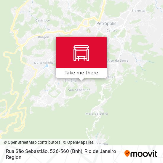 Rua São Sebastião, 526-560 (Bnh) map