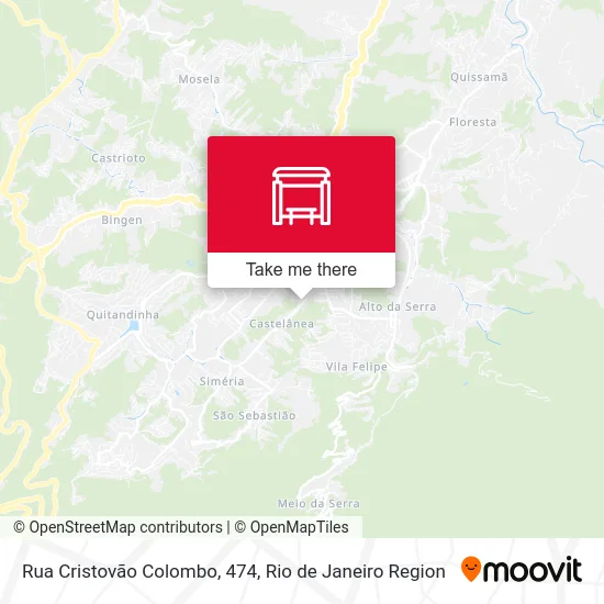 Rua Cristovão Colombo, 474 map