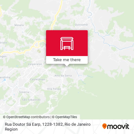 Rua Doutor Sá Earp, 1228-1382 map