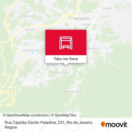 Rua Capitão Danilo Paladine, 231 map