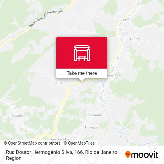 Rua Doutor Hermogênio Silva, 166 map