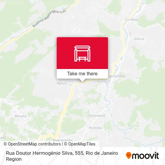 Rua Doutor Hermogênio Silva, 555 map