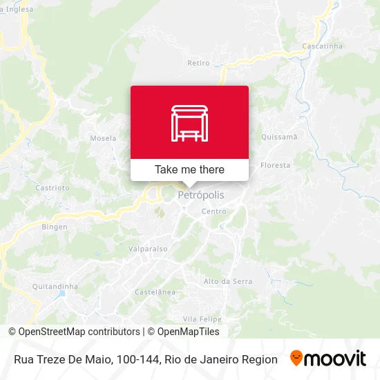 Rua Treze De Maio, 100-144 map