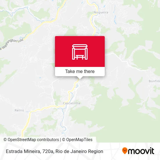 Estrada Mineira, 720a map