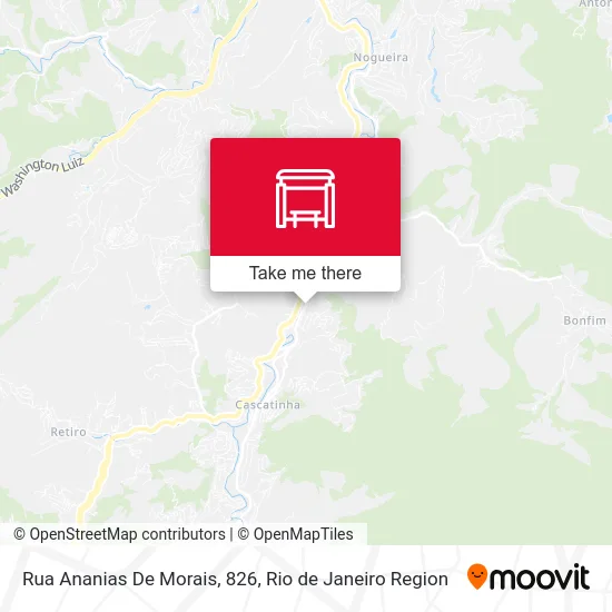 Rua Ananias De Morais, 826 map