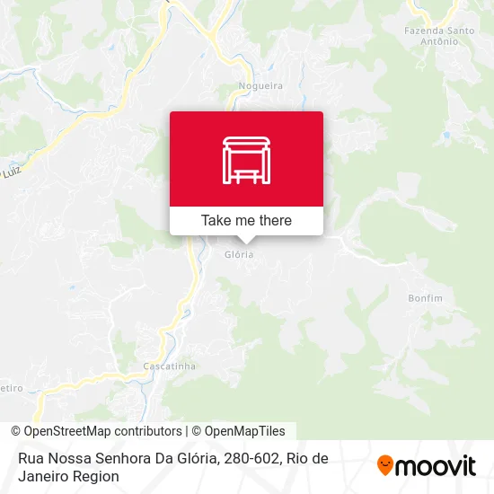 Rua Nossa Senhora Da Glória, 280-602 map