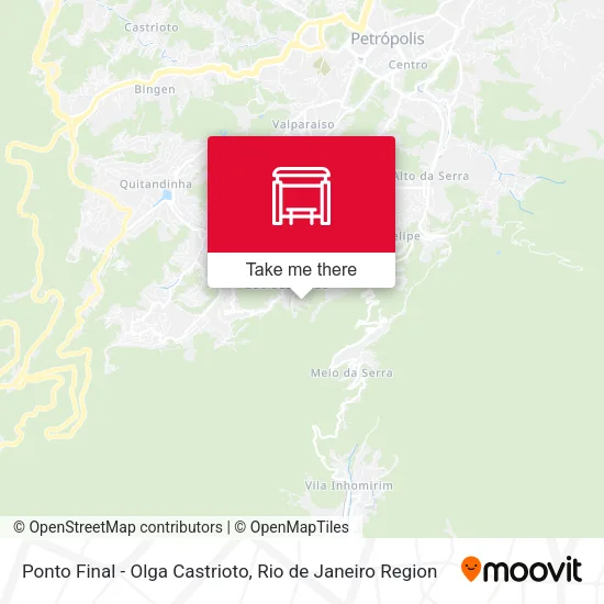Ponto Final - Olga Castrioto map