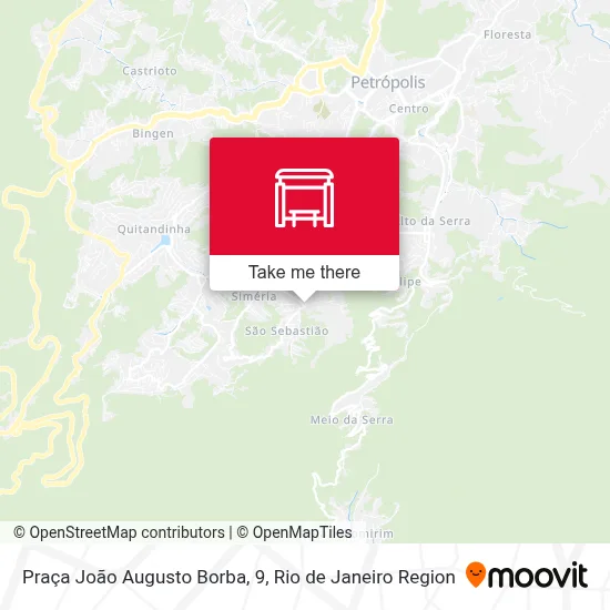Praça João Augusto Borba, 9 map