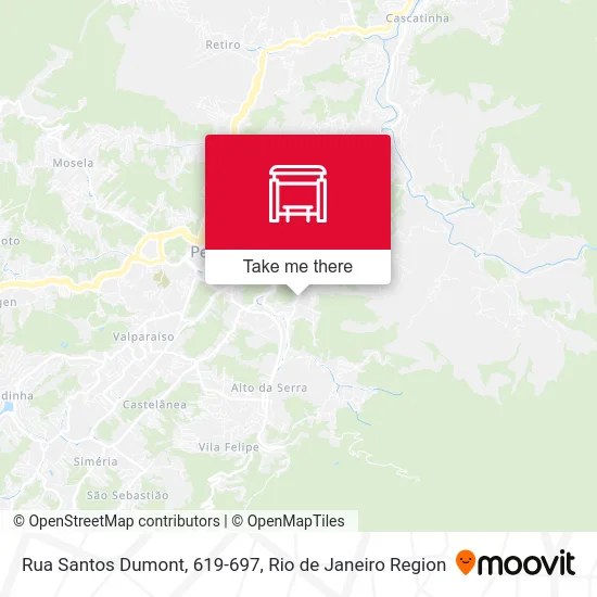 Rua Santos Dumont, 619-697 map