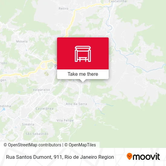 Rua Santos Dumont, 911 map