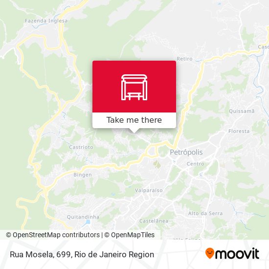 Rua Mosela, 699 map