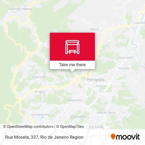 Rua Mosela, 337 map