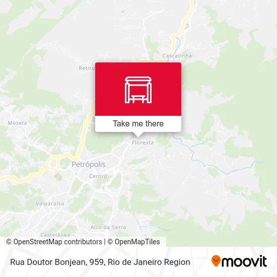 Rua Doutor Bonjean, 959 map