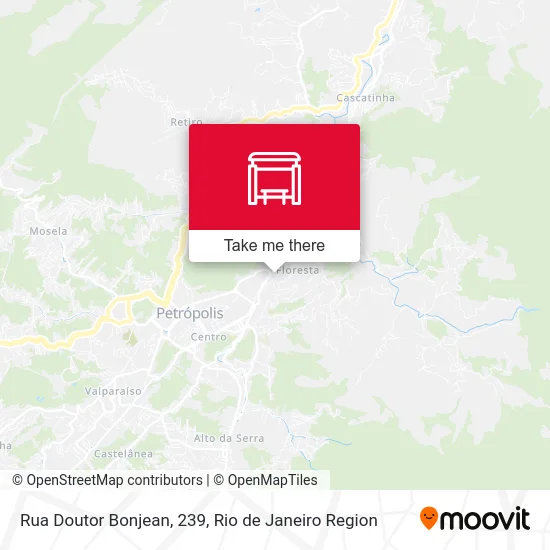 Rua Doutor Bonjean, 239 map