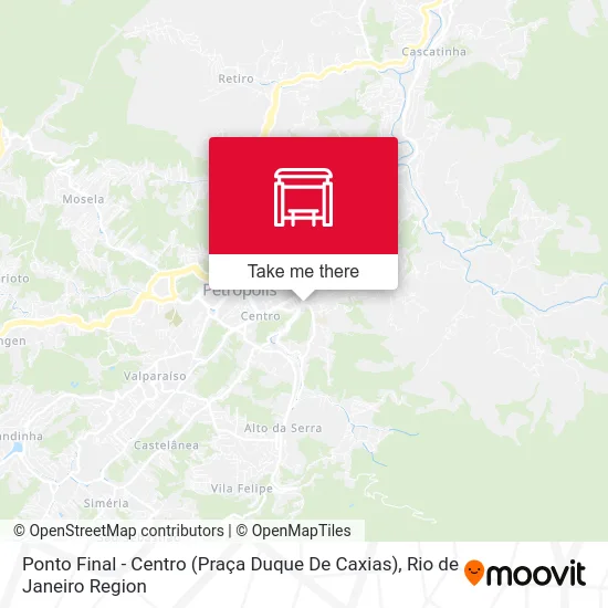 Ponto Final - Centro (Praça Duque De Caxias) map