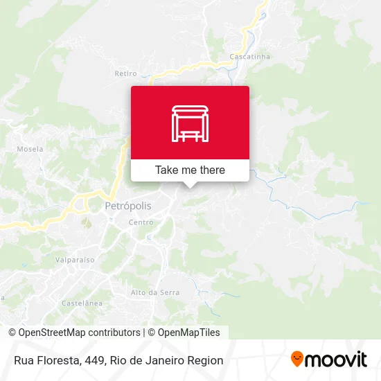 Rua Floresta, 449 map