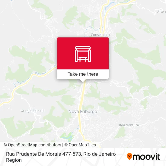 Rua Prudente De Morais 477-573 map