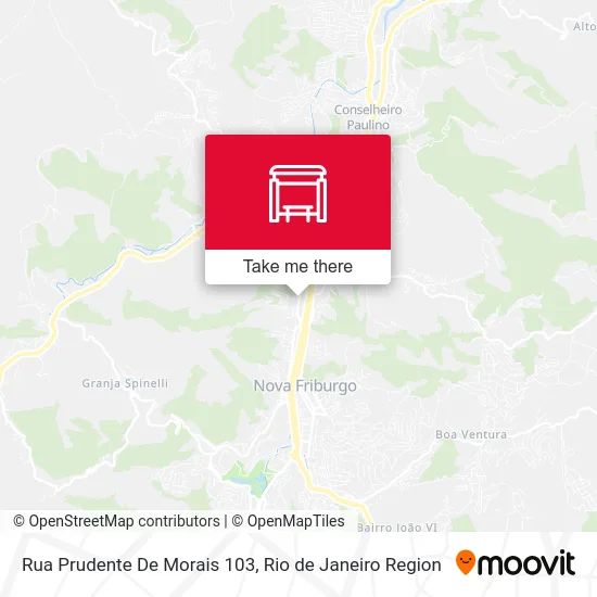 Rua Prudente De Morais 103 map