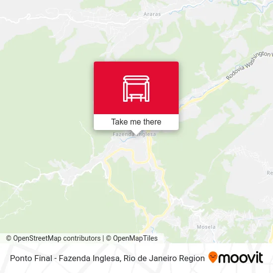 Ponto Final - Fazenda Inglesa map