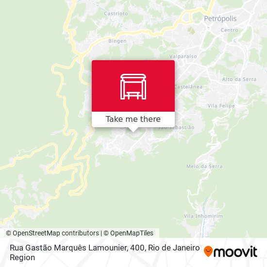 Rua Gastão Marquês Lamounier, 400 map
