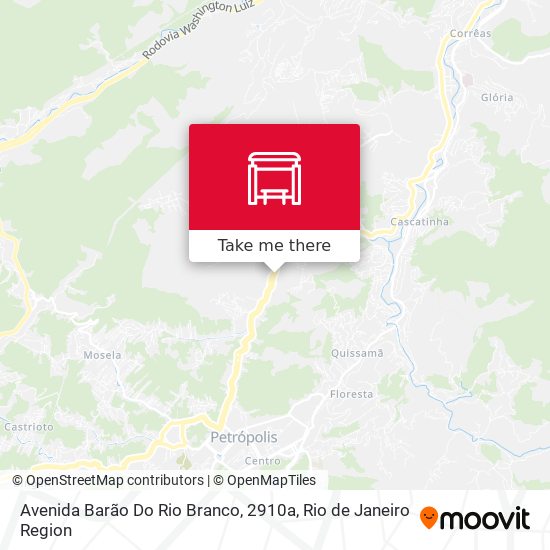 Avenida Barão Do Rio Branco, 2910a map