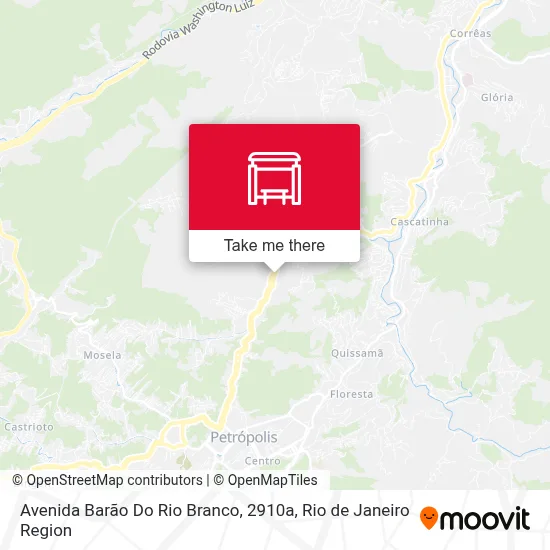 Avenida Barão Do Rio Branco, 2910a map