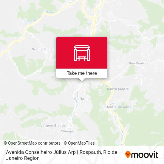 Avenida Conselheiro Július Arp | Rospauth map