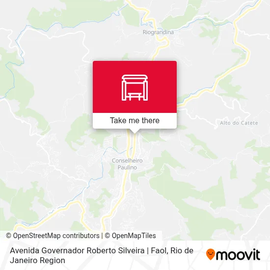 Avenida Governador Roberto Silveira | Faol map