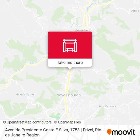 Avenida Presidente Costa E Silva, 1753 | Frivel map