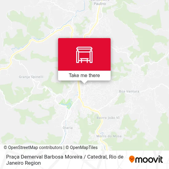 Praça Demerval Barbosa Moreira / Catedral map