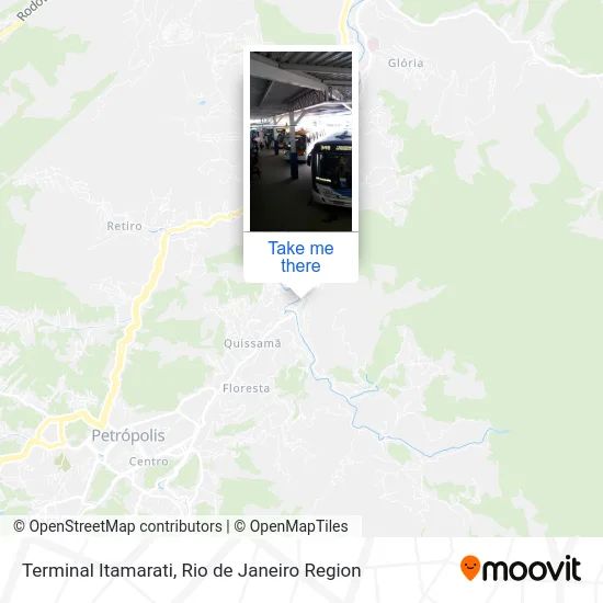 Terminal Itamarati map