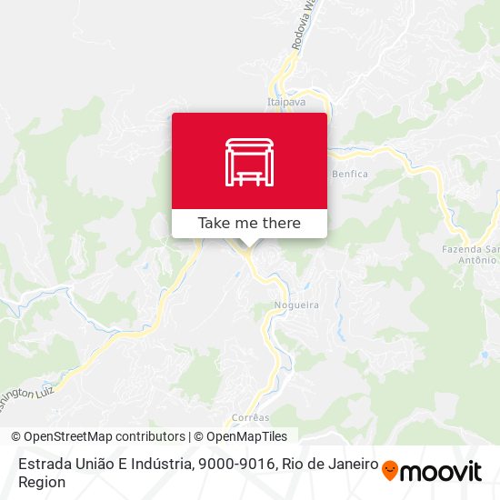 Estrada União E Indústria, 9000-9016 map