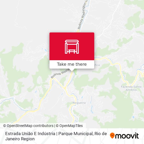 Estrada União E Indústria | Parque Municipal map