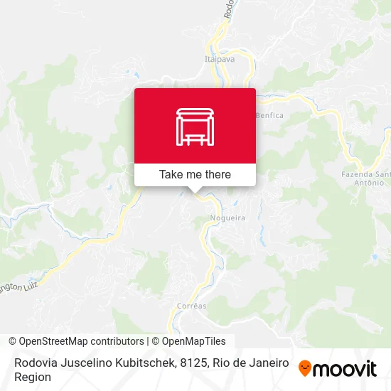 Rodovia Juscelino Kubitschek, 8125 map