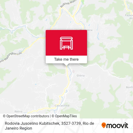 Rodovia Juscelino Kubitschek, 3527-3739 map