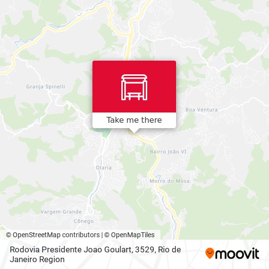 Rodovia Presidente Joao Goulart, 3529 map