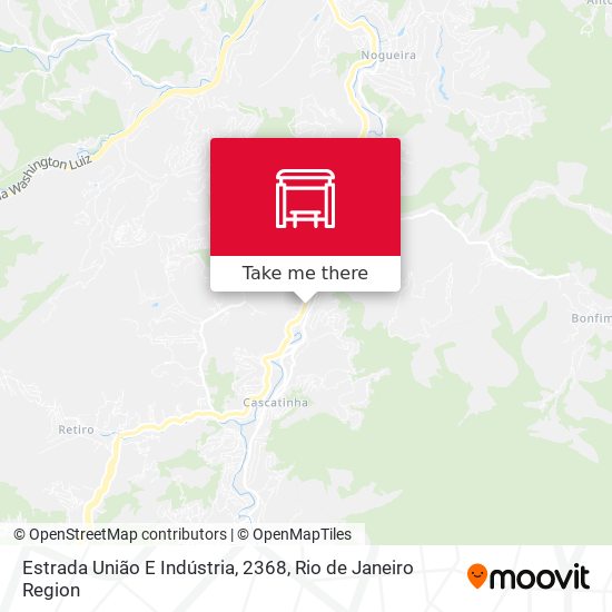 Estrada União E Indústria, 2368 map