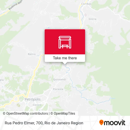 Rua Pedro Elmer, 700 map