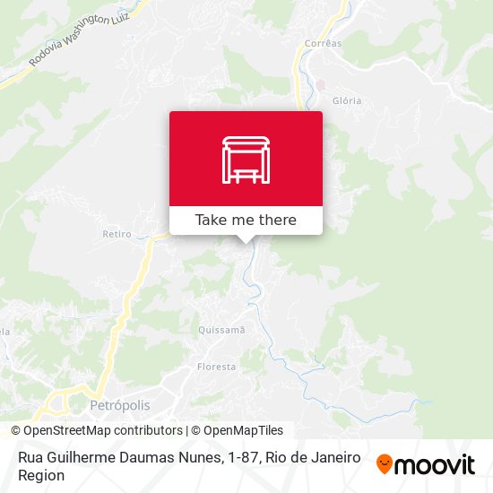 Rua Guilherme Daumas Nunes, 1-87 map