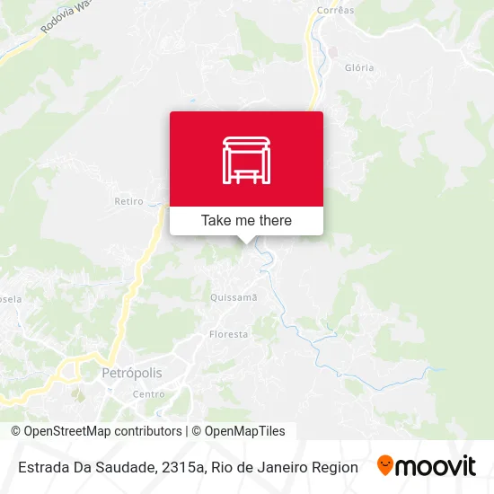 Estrada Da Saudade, 2315a map