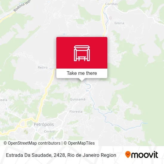 Estrada Da Saudade, 2428 map