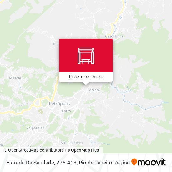 Estrada Da Saudade, 275-413 map